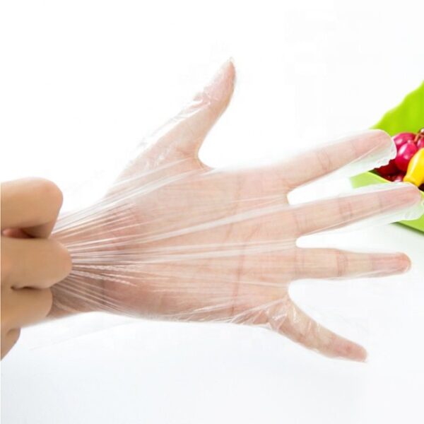 Durable HDPE Disposable Gloves-Safe Cleaning - 图片 4