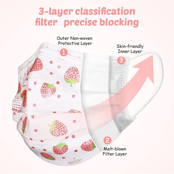 Lovely Disposable Protective Pediatric Masks
