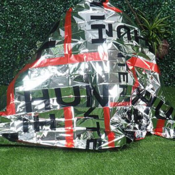 Printed Emergency Survival Mylar Rescue Blanket - 图片 3