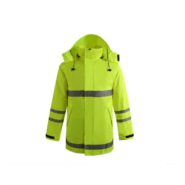Waterproof Winter Safety Reflective Jacket - 图片 2