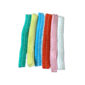Nonwoven Mob Cap Disposable Single Elastic Medical Head Cover