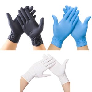 Medical Nitrile Gloves - Disposable Finger Embossed