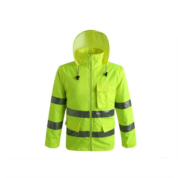 Waterproof Winter Safety Reflective Jacket - 图片 3