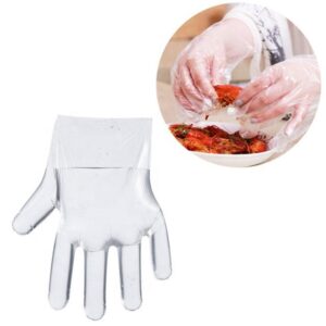 Durable HDPE Disposable Gloves-Safe Cleaning