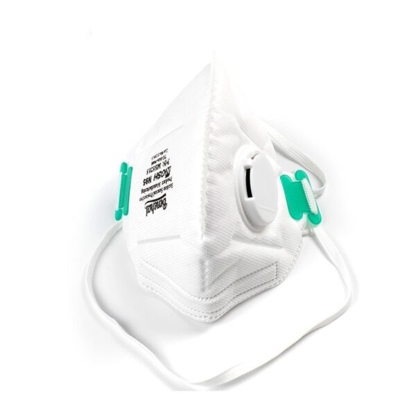 NIOSH N95 Mask Breathable Foldable With Valve - 图片 2