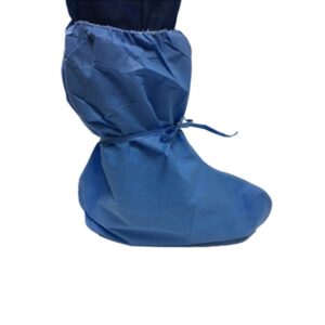 Breathable SMS Non-Woven Boot Covers with Ties – Manufacturer Supply