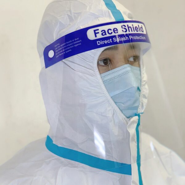 Disposable Medical Face Shield - Anti-Fog Wraparound - 图片 7