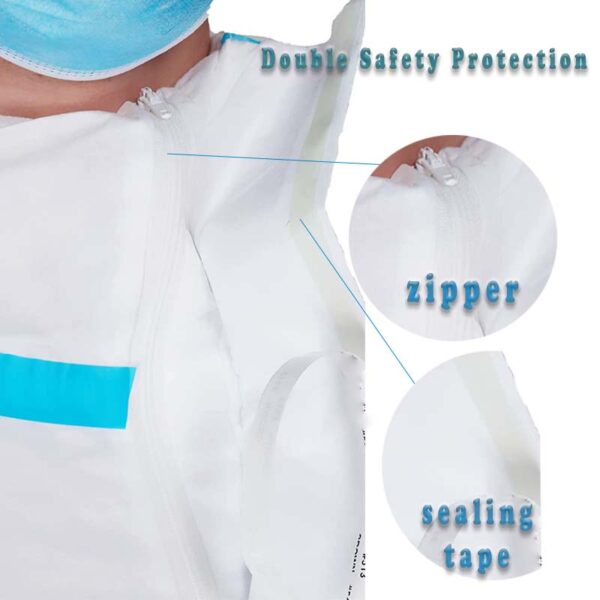 TYPE 5 6 Coverall-Disposable Protective Overalls - 图片 3