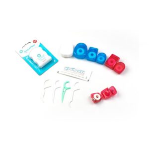 Custom Colored Dental Floss Pick roll