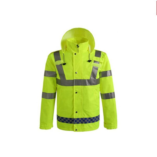 Waterproof Winter Safety Reflective Jacket - 图片 4