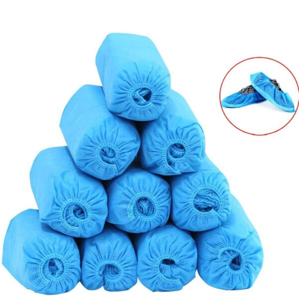 Disposable SBPP Nonwoven Shoe Covers - Anti-Slip, Waterproof, Protective - 图片 3