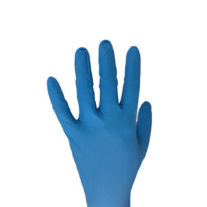 Finger Embossed Nitrile Gloves: Medical Grade, Non-Sterile, and Disposable for Exams