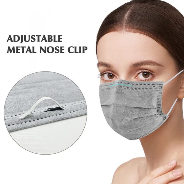 Advanced Nonwoven 4-Ply Active Carbon Face Mask - 图片 3