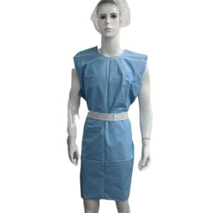 Disposable Tissue Paper Sleeveless Exam Gowns