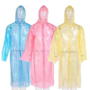 Plastic Raincoat Disposable Waterproof