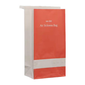 Kraft Garbage Bag Disposable Waterproof For Train