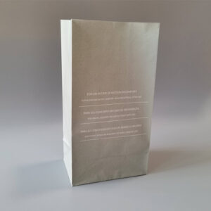 Air Sickness Bag Disposable Kraft Paper Waterproof