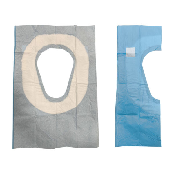 Waterproof Toilet Seat Covers-PE Film with Soft Cotton - 图片 2
